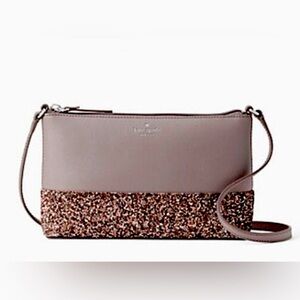 KATE SPADE NWT Ramey Greta Court Cityscape e (992) gray 🔥 Crossbody bag